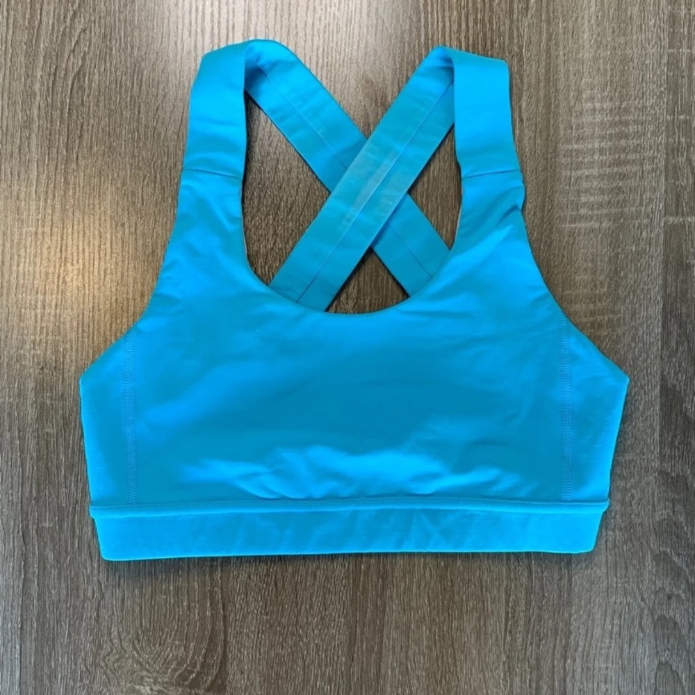 Lululemon All Sport Bra Adjustable Fresco Blue 6
